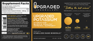 Upgraded Potassium *New Size* (8oz, 4oz)