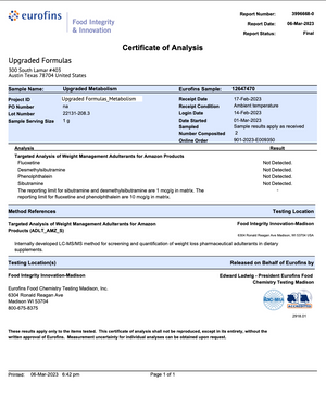 Upgraded Metabolism (Sugar Support)